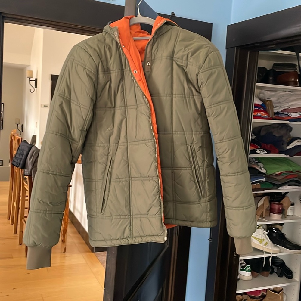 Sundance reversible puffy coat